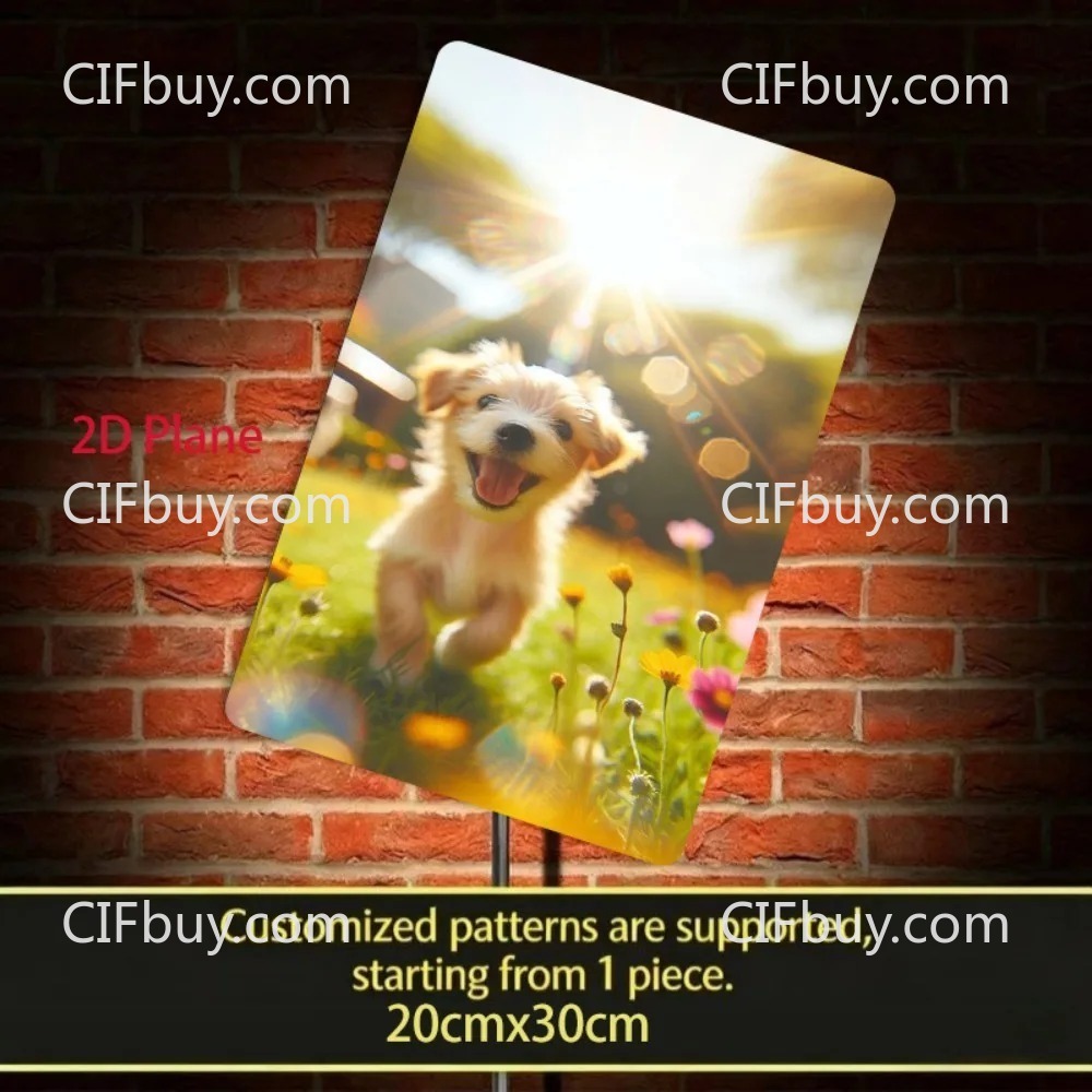 Pet Portrait Custom - [2D 플랫] 1개 맞춤형 사진 커플