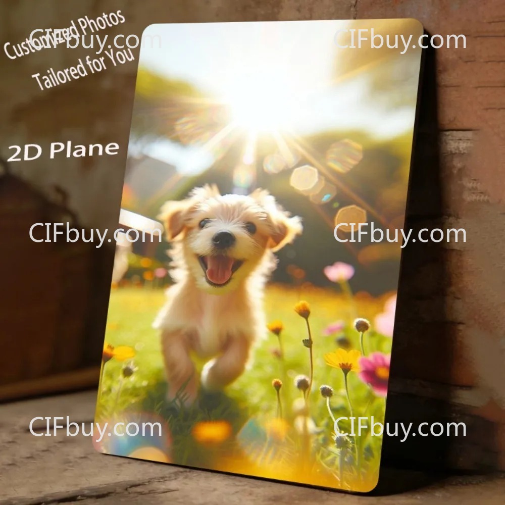 [2D 플랫] 1개 맞춤형 사진 커플 가족 애완동물 초 - Pet Portrait Custom 리뷰 및 가격