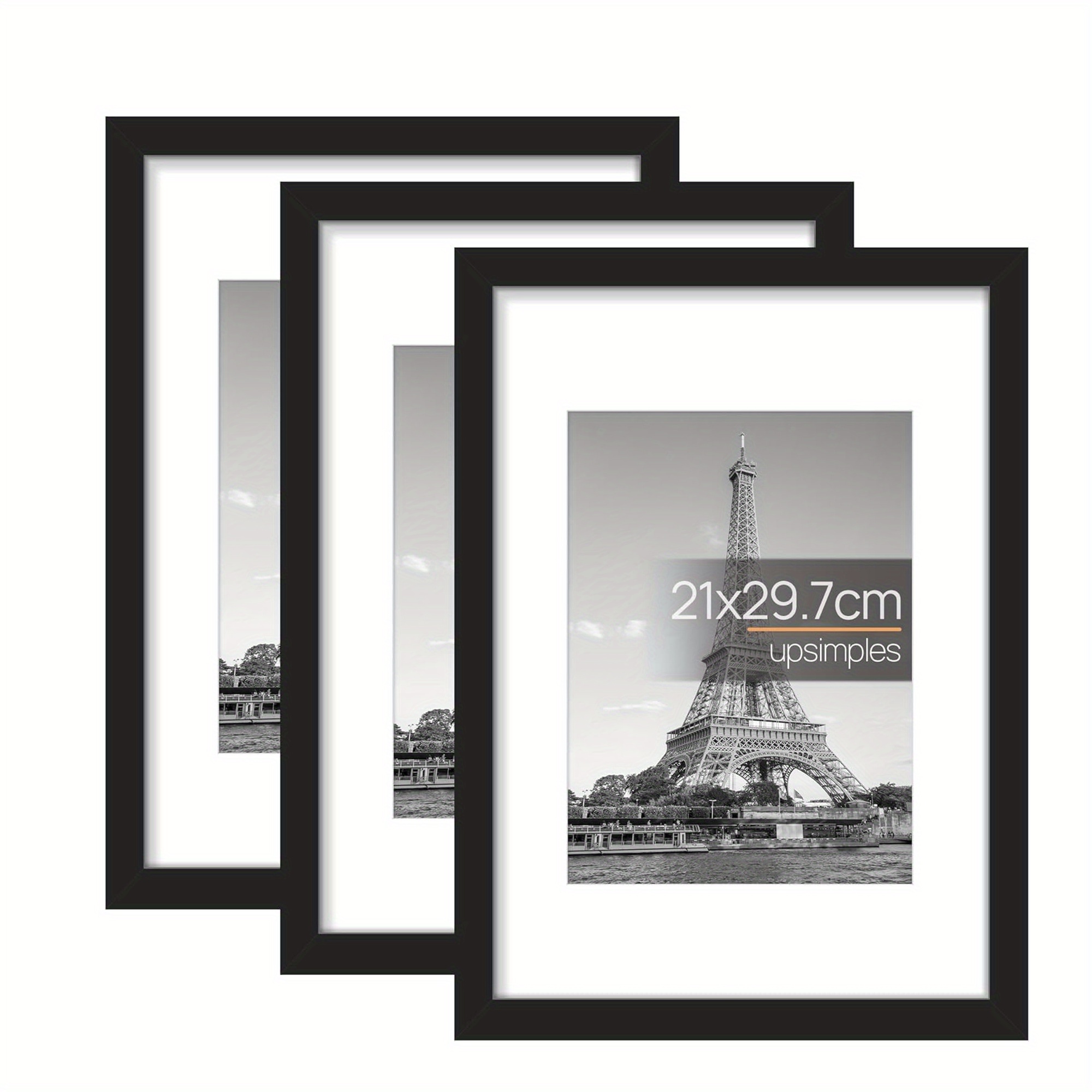 사진 벽을위한 3pcs 나무 사진 프레임 A4 사진 프 - Engraved Wood Frame 리뷰 및 가격